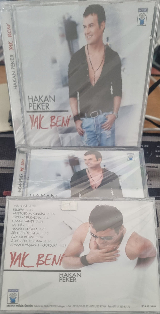 Hakan Peker - Yak Beni CD | Destan Müzik Almanya | CD Sipariş