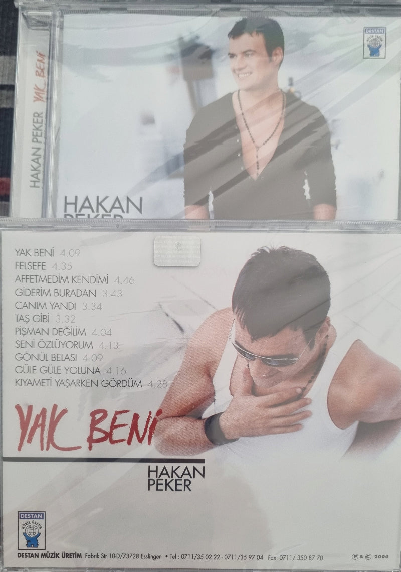 Hakan Peker - Yak Beni CD | Destan Müzik Almanya | CD Sipariş