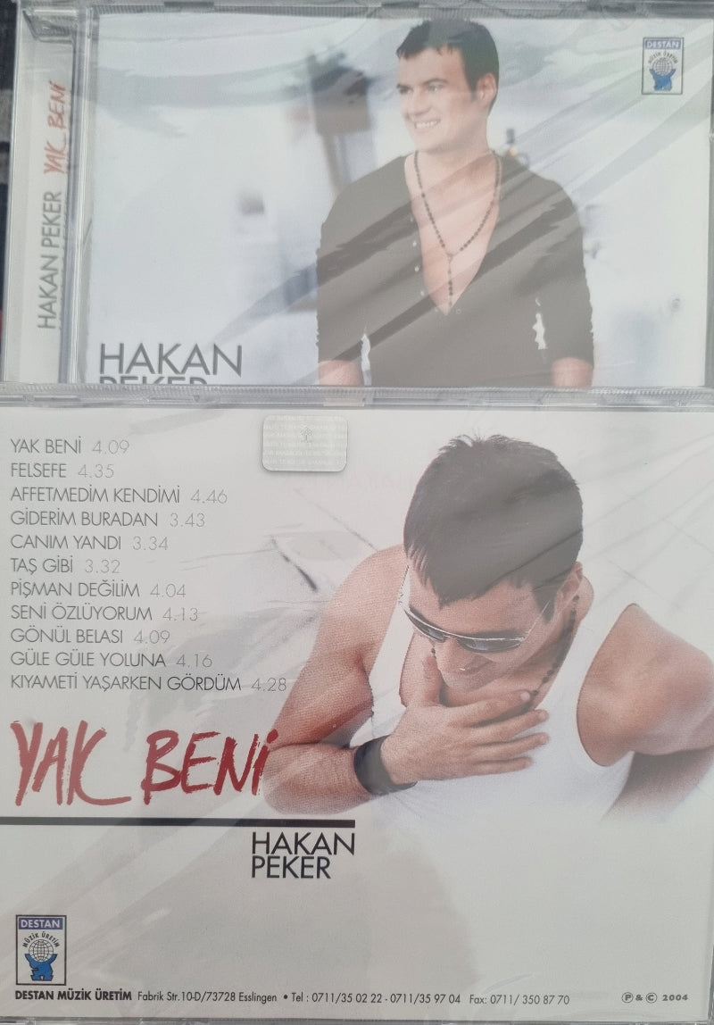 Hakan Peker - Yak Beni CD | Destan Müzik Almanya | CD Sipariş