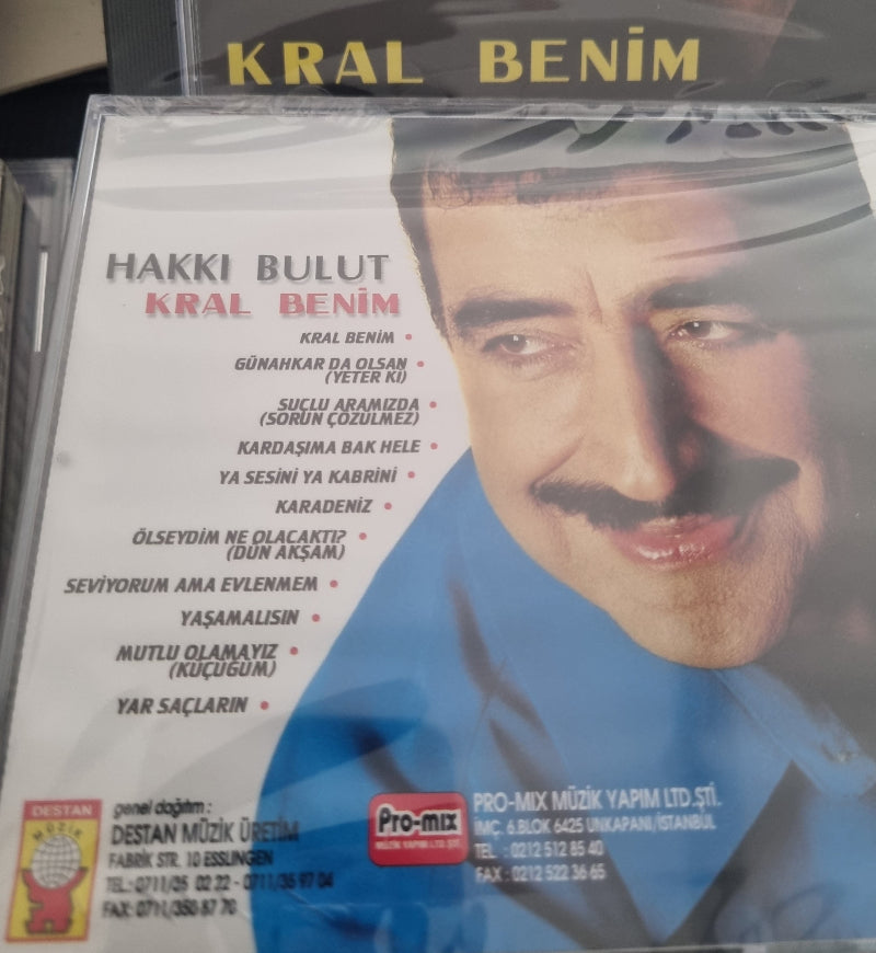 Hakkı Bulut -Kral Benim CD | Destan Müzik Almanya | CD