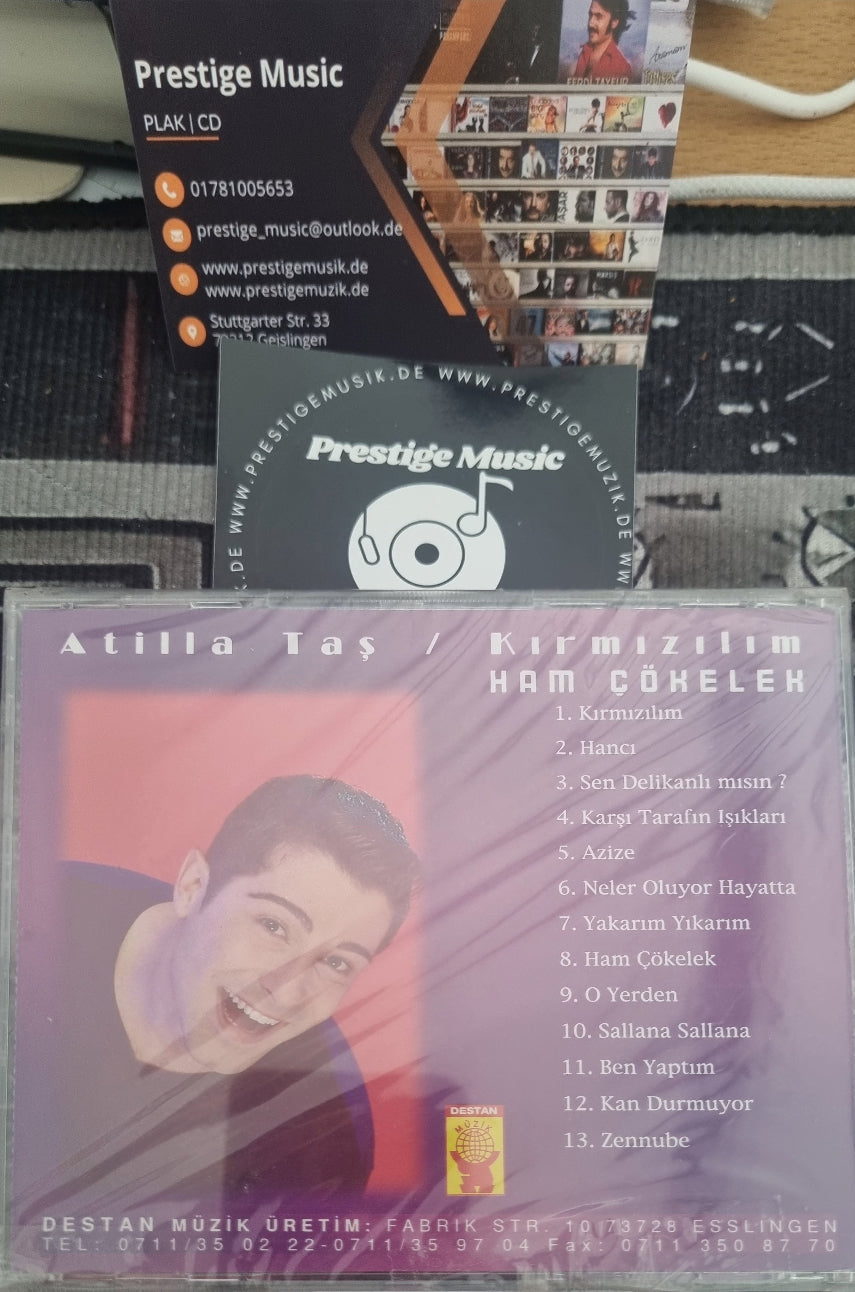 Atilla Taş - Ham Çökelek CD | Kırmızılım CD | DESTAN Müzik | Almanya