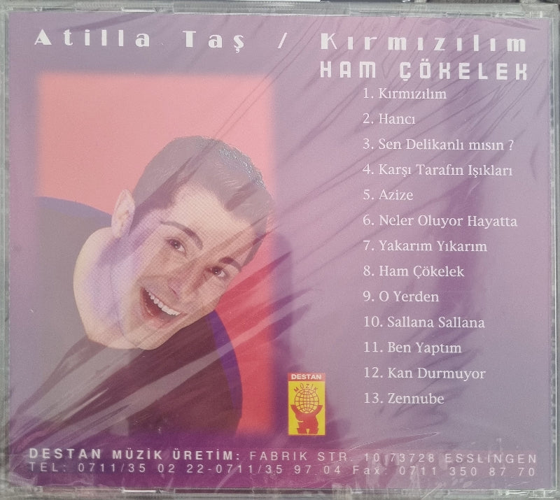 Atilla Taş - Ham Çökelek CD | Kırmızılım CD | DESTAN Müzik | Almanya