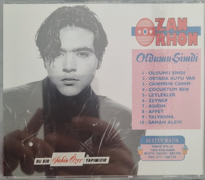 Ozan Orhon - Oldumu Şimdi CD | Almanya DESTAN Müzik | CD | Sipariş
