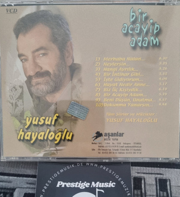 Yusuf Hayaloğlu – Bir Acayip Adam VCD | CD | Almanya | Sipariş