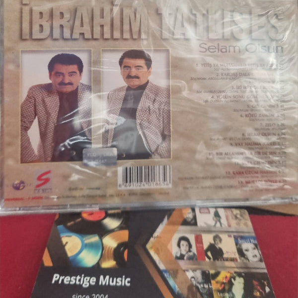İbrahim Tatlıses CD - İbrahim Tatlıses - Selam Olsun (CD) Türk Halk |Müziği | CD