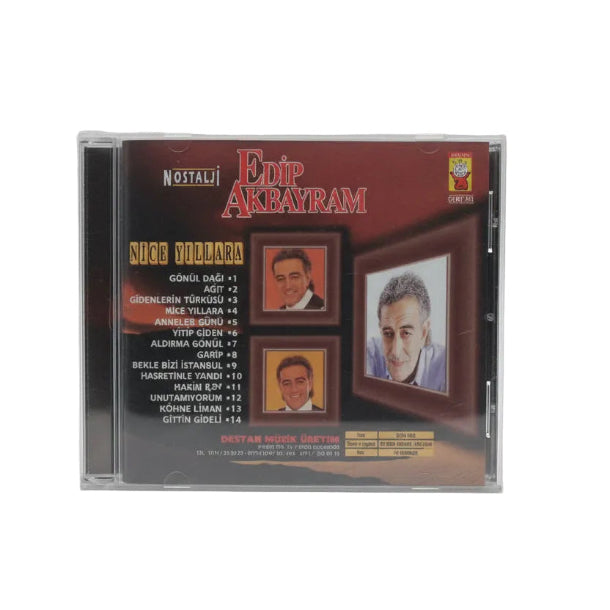 Edip Akbayram - Nice Yıllara - Nostalji CD | DESTAN Müzik |Almanya | baskı CD
