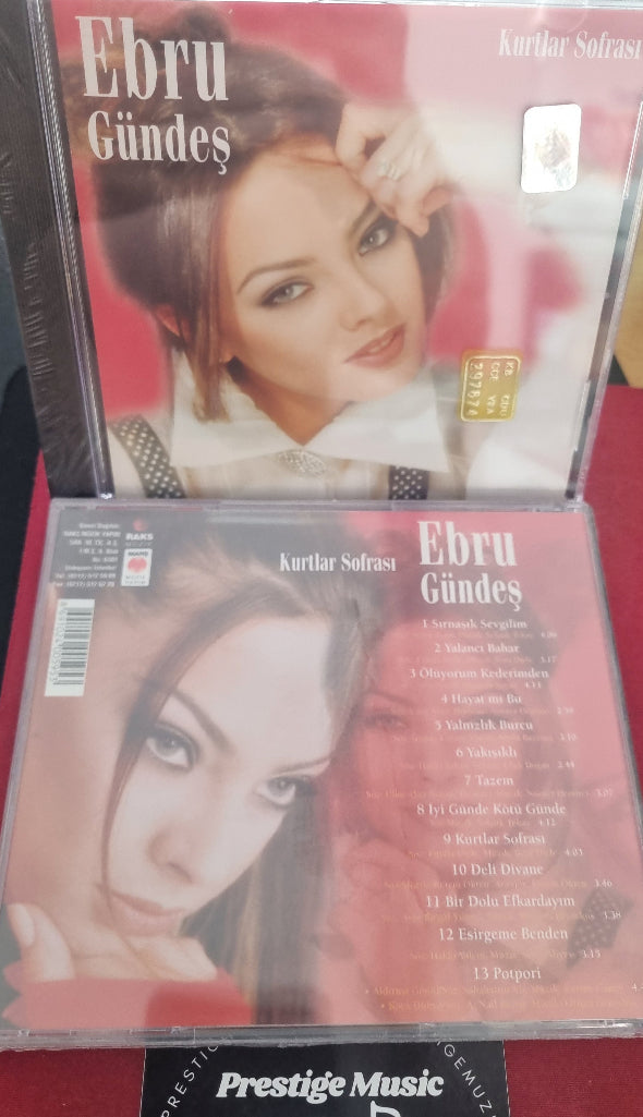 Ebru Gündeş - Kurtlar Sofrası CD | Almanya | Arabesk Müzik CD