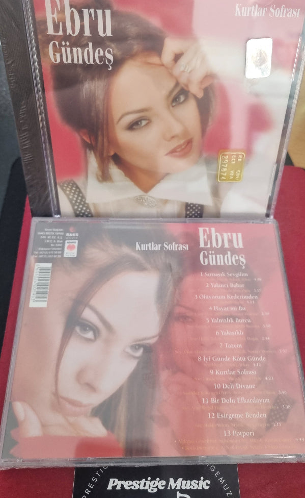 Ebru Gündeş - Kurtlar Sofrası CD | Almanya | Arabesk Müzik CD