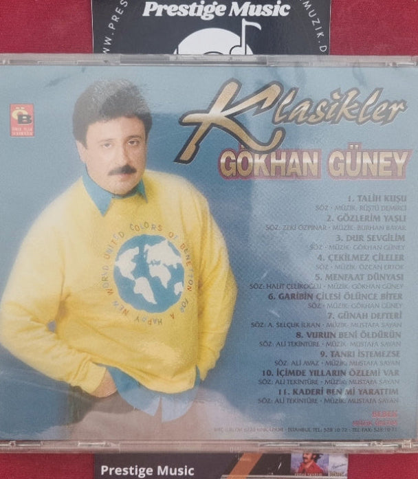 Gökhan Güney CD – Klasikler CD | Gökhan Güney – Klasikler | CD