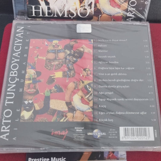 Arto Tunçboyacıyan - Aile Muhabbeti CD | Hemşo Film Müzikleri | Orijinal Film Müziği | CD