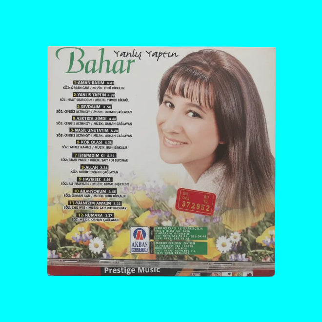 BAHAR - Yanlış Yaptın CD | AKBAŞ MÜZİK | Almanya | CD