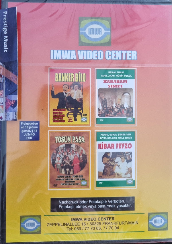 HABABAM SINIFI GÜLE GÜLE DVD | Türk Filmi | DVD | Almanya - Frankfurt | IMWA VIDEO CENTER