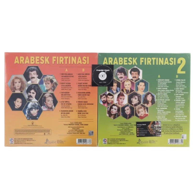 Arabesk Fırtınası - Çeşitli Sanatçılar (Plak)Arabesk Fırtınası - Çeşitli Sanatçılar 'dan Arabesk Plak