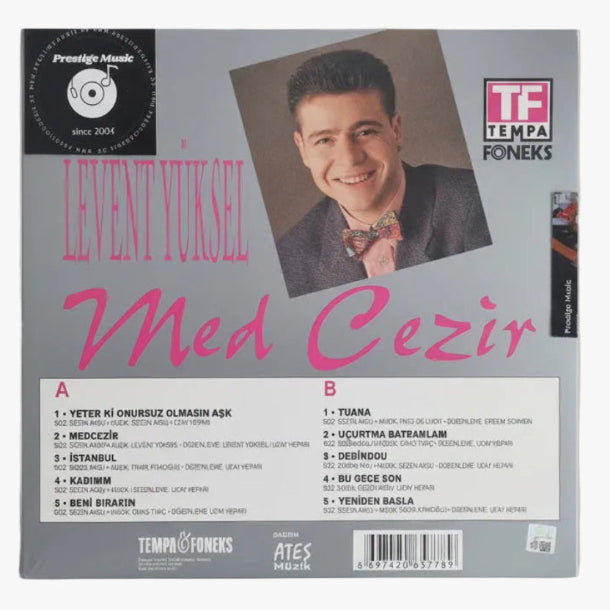 Levent Yüksel - Med Cezir (Plak) Türkçe | Pop | Plak | kayıt | LP