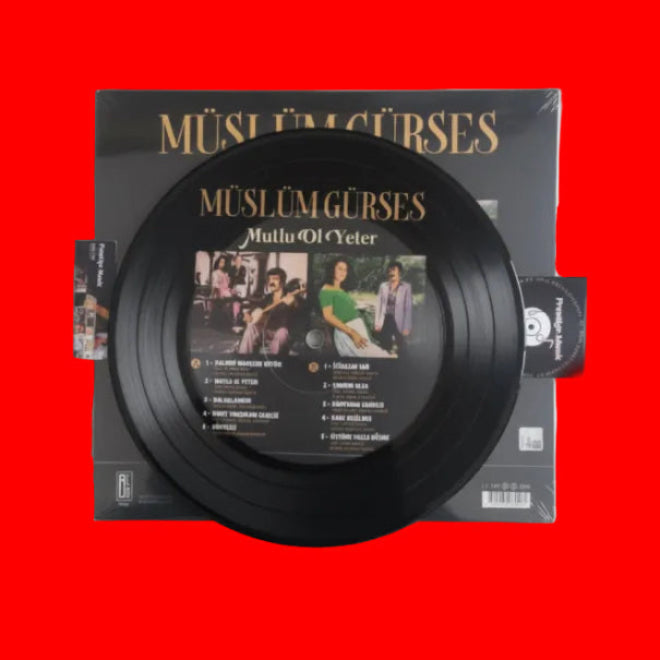 Müslüm Gürses Plak | Mutlu Ol Yeter (Arabesk Plak) Schallplatte | LP
