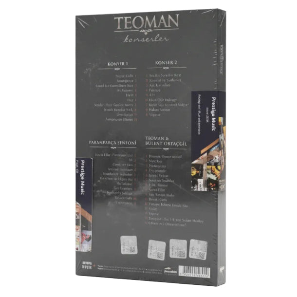 Teoman Konserler CD | 4 x CD | Konser | Teoman Konser CD | 4 CD | CD | CD's
