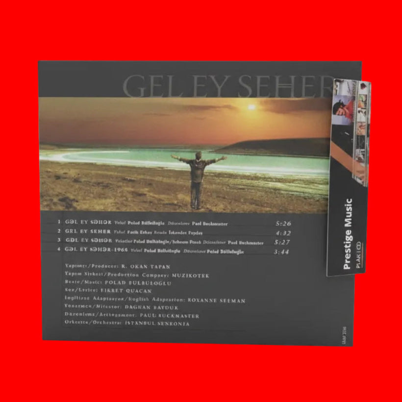 Polad Bülbüloğlu | Şebnem Ferah | Fatih Erkoç | Gel Ey Seher CD | Sovyet pop (Estrada)Azerbaycan pop CD