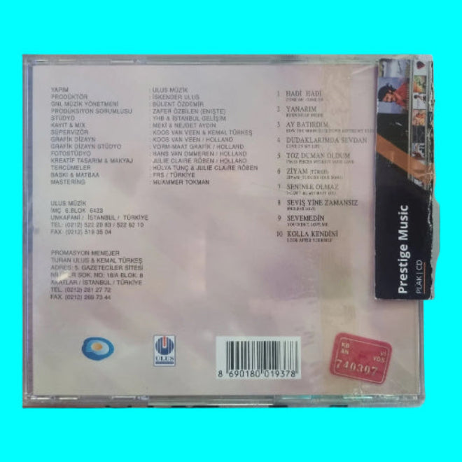 Zeynep - Dudaklarımda Sevdan CD | Türkischer pop | Türkçe pop | CD