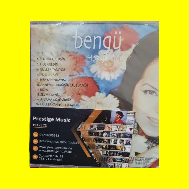 BENGÜ - CD Hoşgeldin CD ( Bengü CD )Türkçe Pop | Türkische | Türkischer | CD