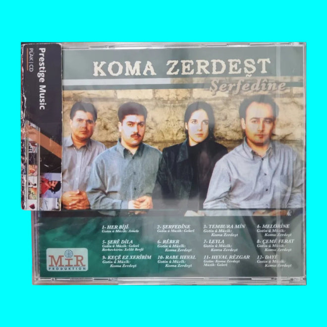 Koma Zerdeşt CD |Şerfedîne CD |Koma Zerdeşt Şerfedîne CD | Kürtçe | Kurdish CD