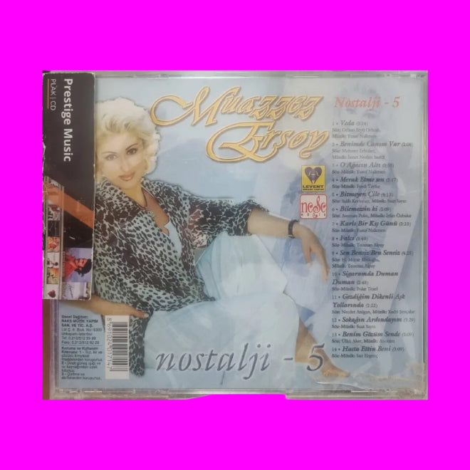 Muhazzez Ersoy - Nostalji - 5 CD | Muhazzez Ersoy CD | Muhazzez Ersoy | Nostalji | 5 | CD