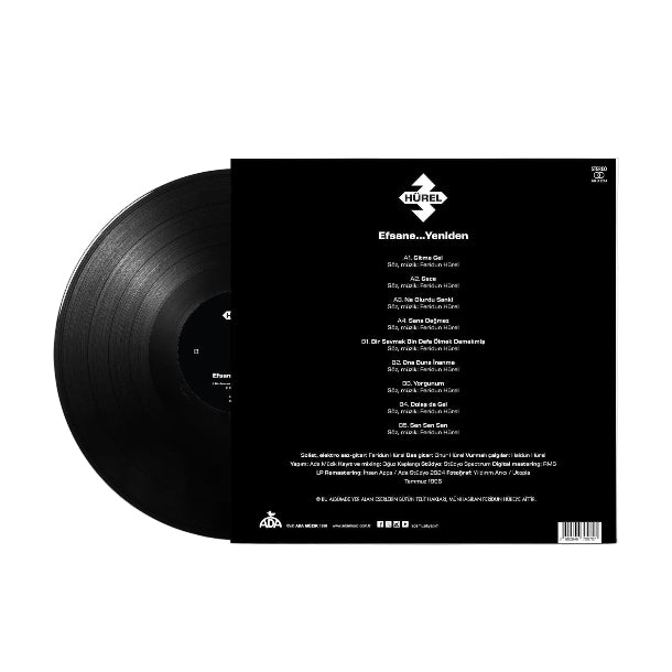 3 Hürel - Efsane Yeniden Plak (3 Hürel Plak) 3 Hürel Efsane Yeniden Plak (Türkçe rock Plak)Türkische Rockmusik auf Schallplatte