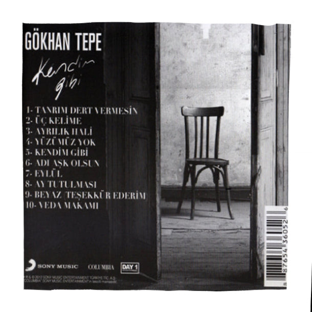 Gökhan Tepe - Kendim Gibi | CD | Türk Pop | Müzik | CD | sipariş | Almanya | Hollanda | Belçika