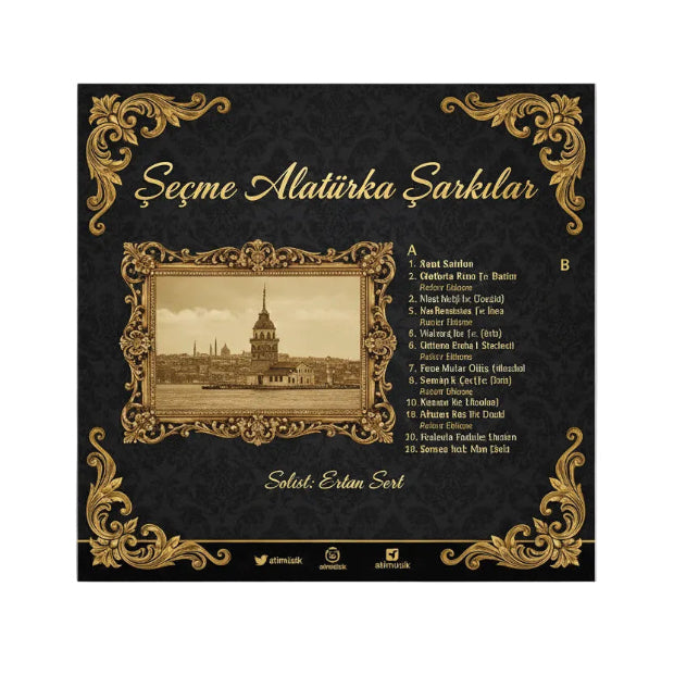 Seçme Alaturka Şarkılar|Ertan Sert (Türk Sanat Müziği) | Türk Sanat Müzigi |LP|Kayıt)