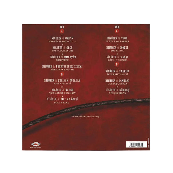 Nilüfer Plak| Nilüfer 13 Düet Plak|2 Plaket|Türkce Pop Plak|kayıt|LP