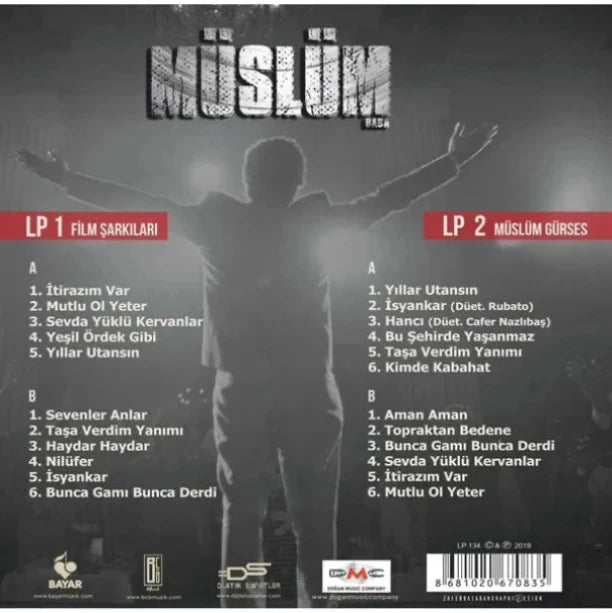 Müslüm Gürses - Müslüm Baba Film Müzikleri (Plak)Film | Dizi | Müziklerili | Plak | Schallplatte |LP