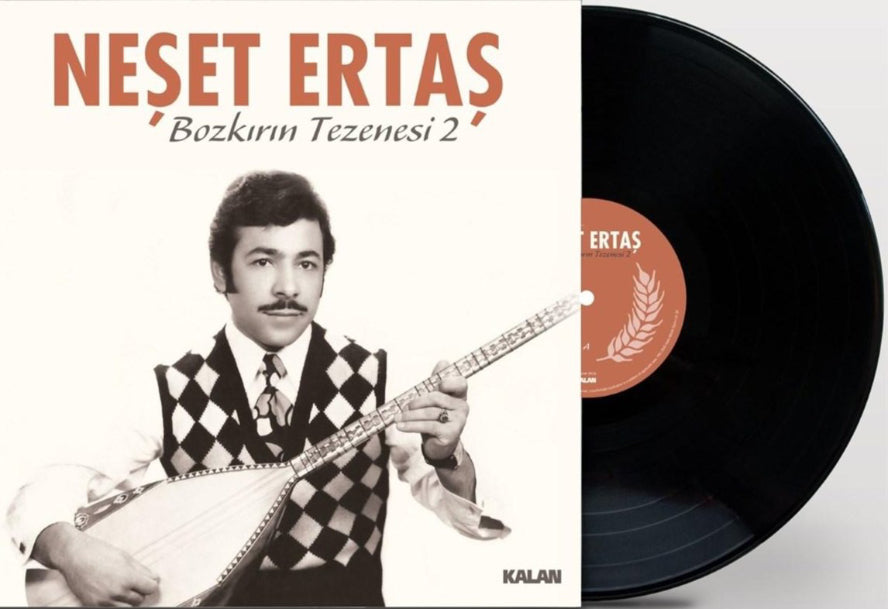 Neset Ertas Plak –Neşet Ertaş-Bozkirin Tezenesi 1-2-3 Plak-Schallplatte(LP SET)