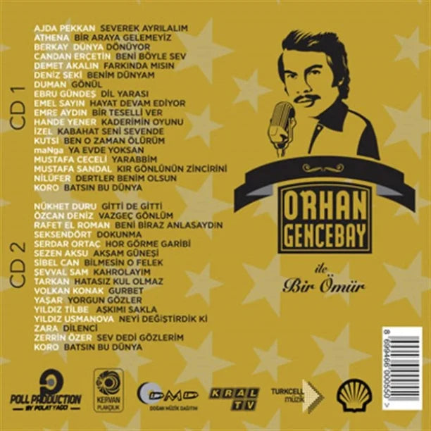 Orhan Gencebay CD | Bir Ömür (Arabesk | Müzik | CD ) Türkçe CD