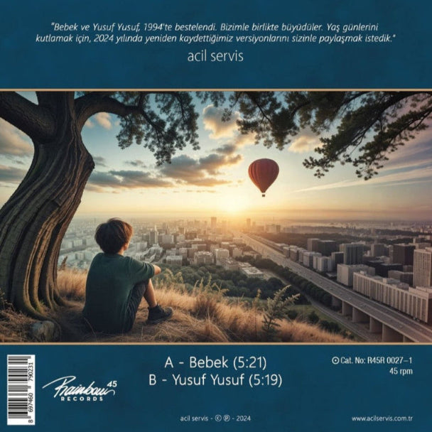 Acil Servis Bebek - Yusuf (Yeni Kayıtlar) Single Plak