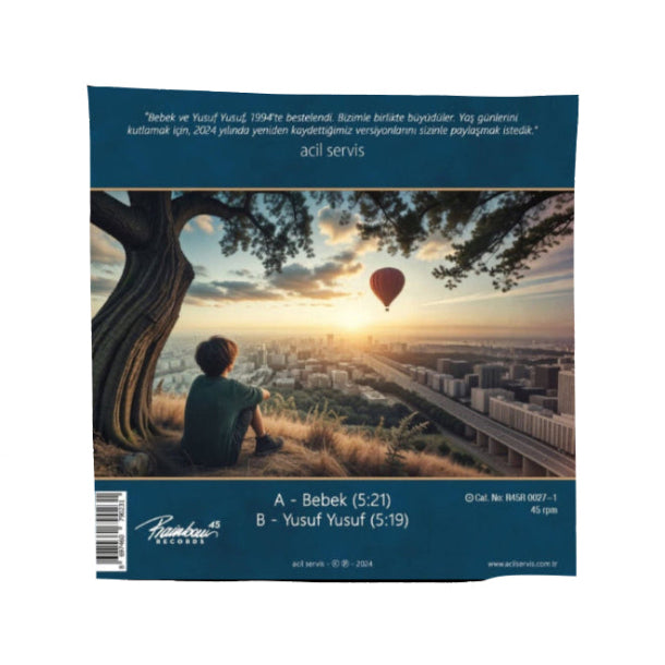 Acil Servis Bebek - Yusuf Plak(Yeni Kayıtlar) Single Plak | LP