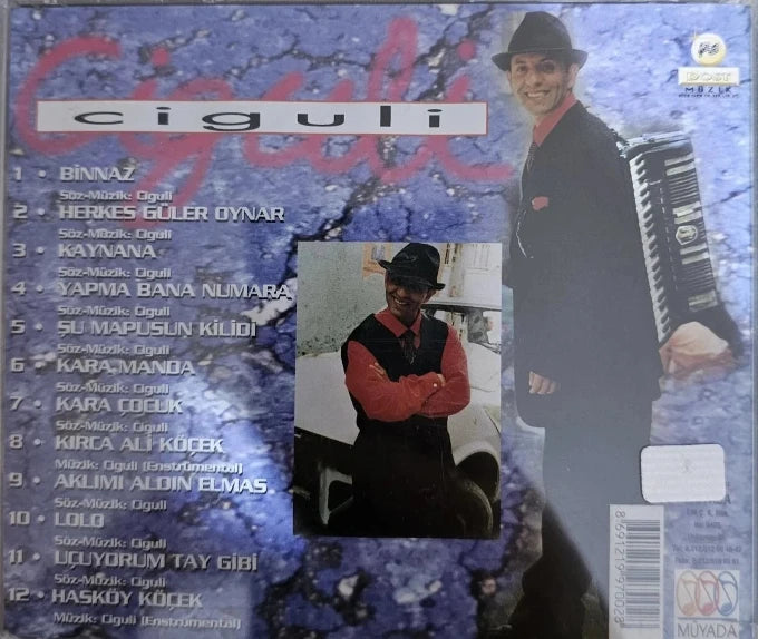 Ciguli - Binnaz CD | Çiftetelli | Oyun havaları | CD | Almanya