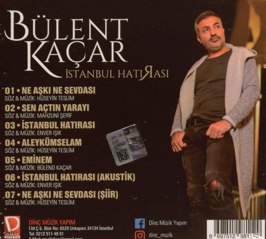 Bülent Kaçar -İstanbul Hatırası(CD)