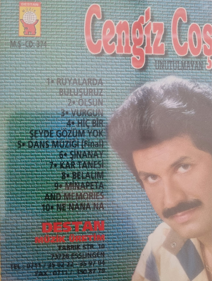 Cengiz Coskuner - Unutulmayan Enstrümantal Eserler (Türkçe Enstrümantal) | CD)