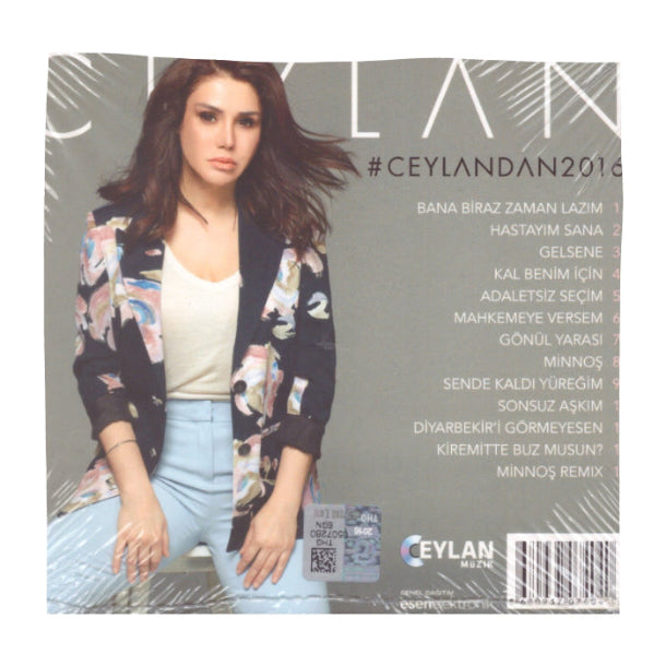 CEYLAN - Ceylandan 2016 CD | Ceylan CD | Arabesk | Türkçe CD