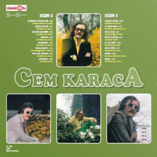 CEM KARACA - Resimdeki Gözyaşları | Plak (Türkischer Rock | Schallplatte | LP) Plak