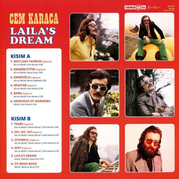 Cem Karaca - Laila's Dream Plak | Schallplatte | LP