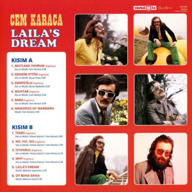 Cem Karaca - Laila's Dream Plak | Schallplatte | LP