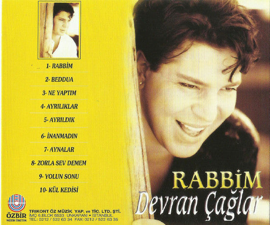 Devran Çağlar - Rabbim ( Arabesk | CD'ler )