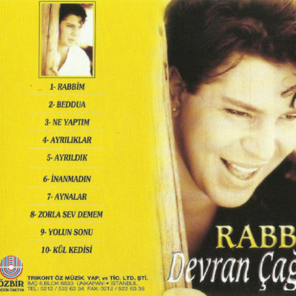 Devran Çağlar - Rabbim ( Arabesk | CD'ler )