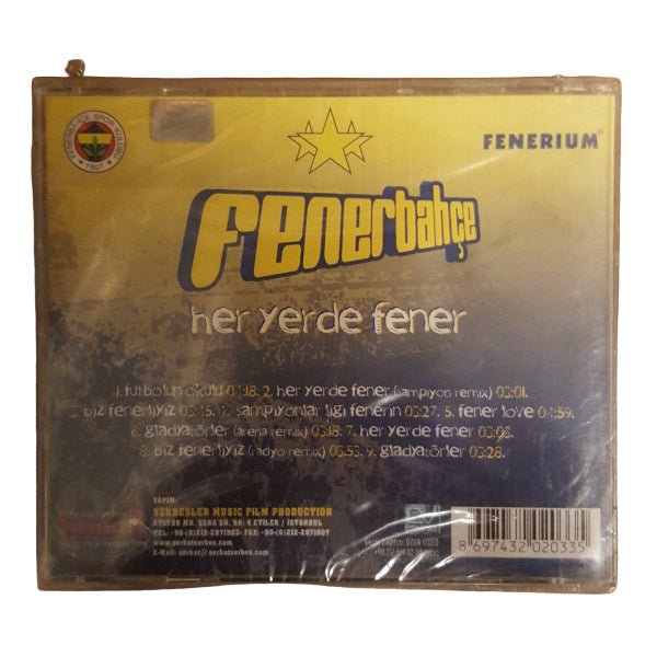 Fenerbahçe Marşları CD - Her Yerde Fener (CD) FENERBAHÇE CD