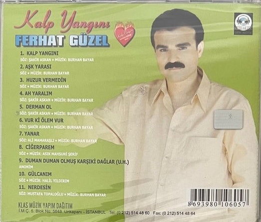 Ferhat Güzel - Kalp Yangını CD