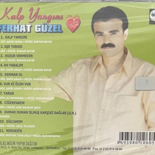 Ferhat Güzel - Kalp Yangını CD