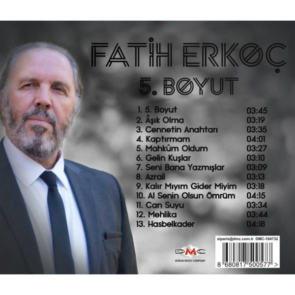 Fatih Erkoç - 5.Boyut ( CD ) Türkçe CD