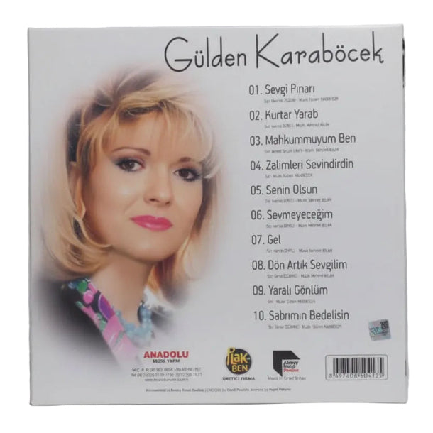 Gülden Karaböcek Kurtar Yarab Plak | Sevgi Pınarı Plak | Türkçe | Arabesk | Plak | Schallplatte | LP