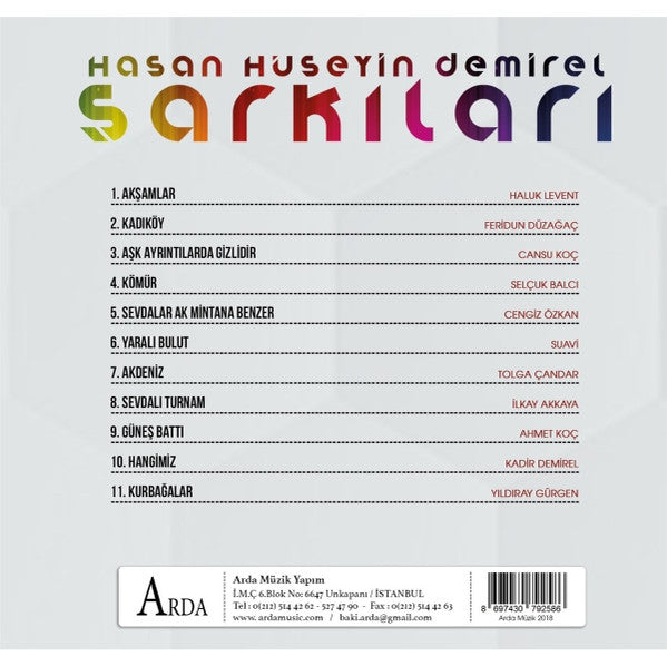 Hasan Hüseyin Demirel Şarkıları | CD | Türk Rock