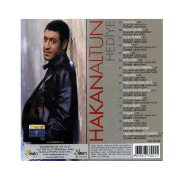 Hakan Altun - Hediye (CD) Hakan Altun CD | Hediye CD | Türkçe | Arabesk | CD | CD's